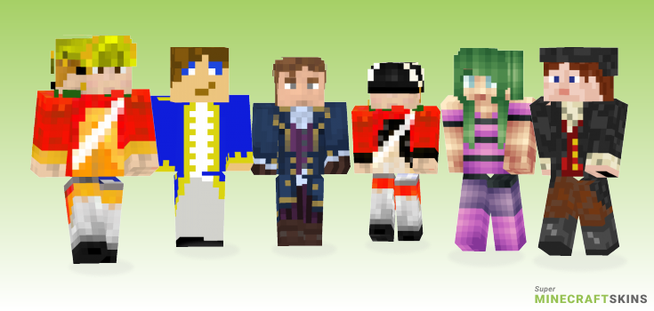 18th Minecraft Skins - Best Free Minecraft skins for Girls and Boys