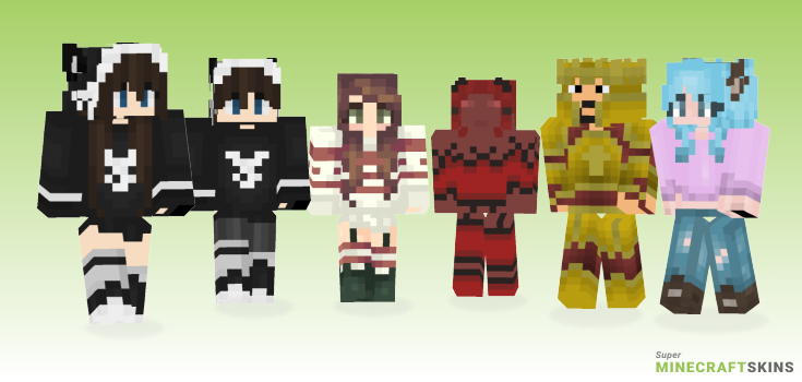5th Minecraft Skins - Best Free Minecraft skins for Girls and Boys