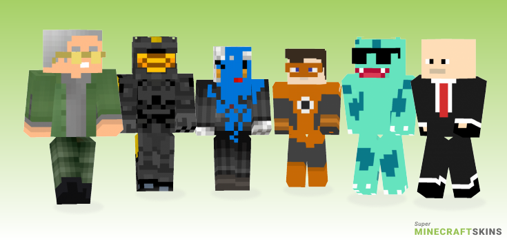 Agent Minecraft Skins - Best Free Minecraft skins for Girls and Boys