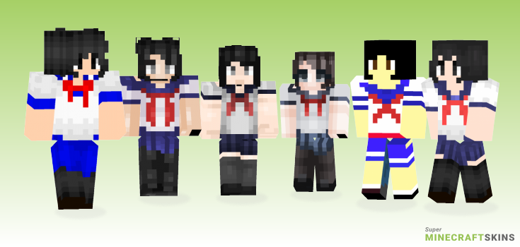 Aishi Minecraft Skins - Best Free Minecraft skins for Girls and Boys