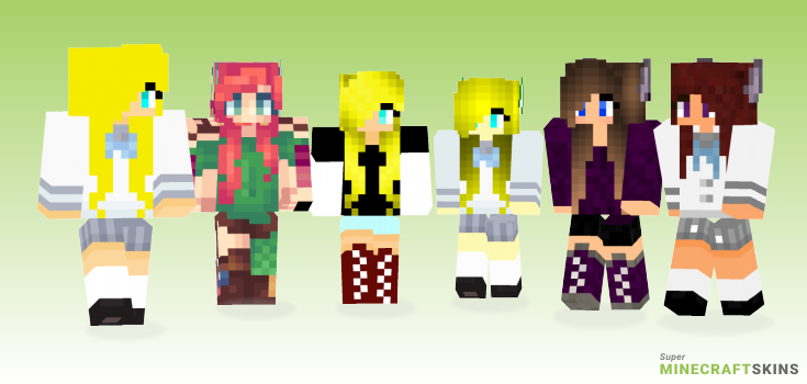 Alexia Minecraft Skins - Best Free Minecraft skins for Girls and Boys