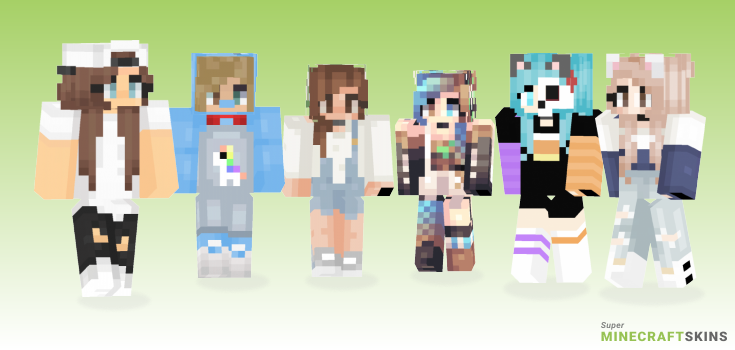 Almost Minecraft Skins - Best Free Minecraft skins for Girls and Boys