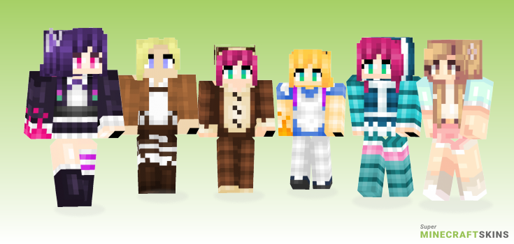 Annie Minecraft Skins - Best Free Minecraft skins for Girls and Boys