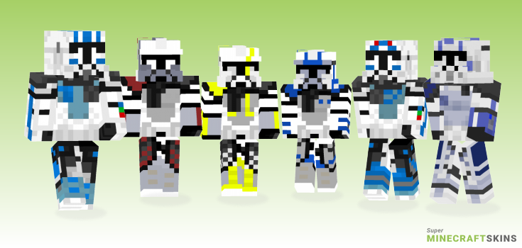 Arc trooper Minecraft Skins - Best Free Minecraft skins for Girls and Boys