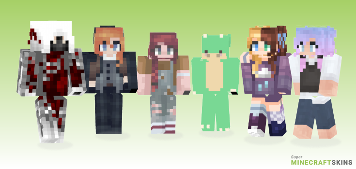 Arent Minecraft Skins - Best Free Minecraft skins for Girls and Boys