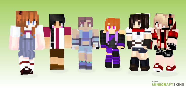 Asuka Minecraft Skins - Best Free Minecraft skins for Girls and Boys
