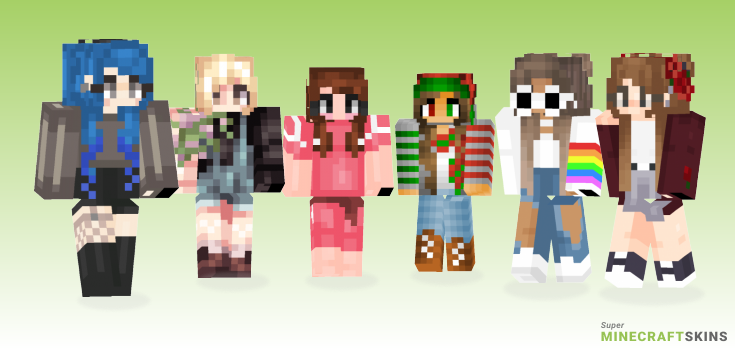 Away Minecraft Skins - Best Free Minecraft skins for Girls and Boys