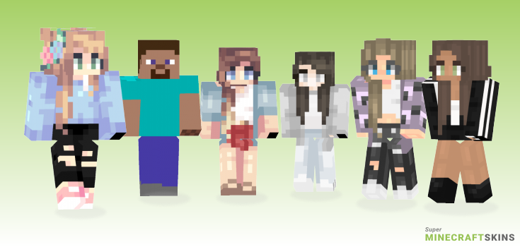 Basic Minecraft Skins - Best Free Minecraft skins for Girls and Boys