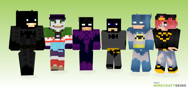 Batman Minecraft Skins - Best Free Minecraft skins for Girls and Boys