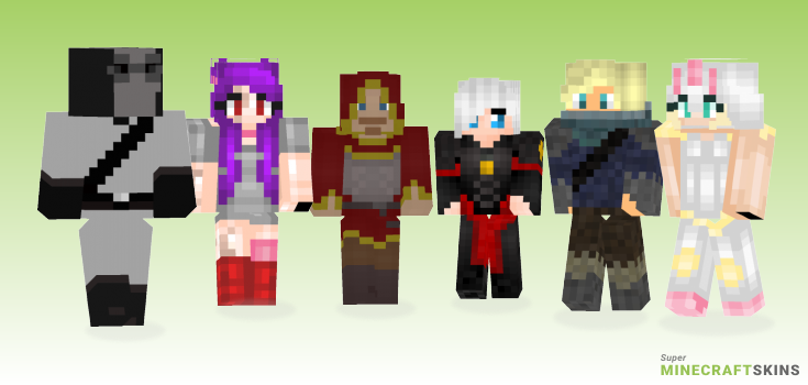 Battle Minecraft Skins - Best Free Minecraft skins for Girls and Boys