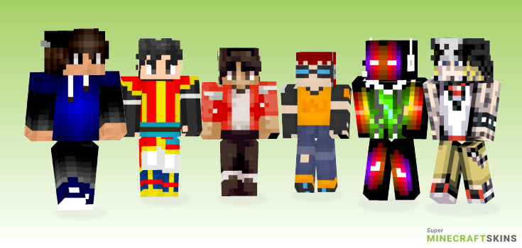Beat Minecraft Skins - Best Free Minecraft skins for Girls and Boys