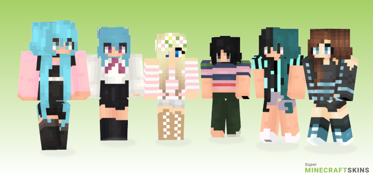 Beautiful Minecraft Skins - Best Free Minecraft skins for Girls and Boys