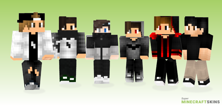Black pvp Minecraft Skins - Best Free Minecraft skins for Girls and Boys
