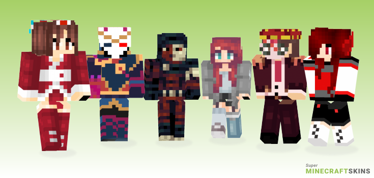 Blood moon Minecraft Skins - Best Free Minecraft skins for Girls and Boys