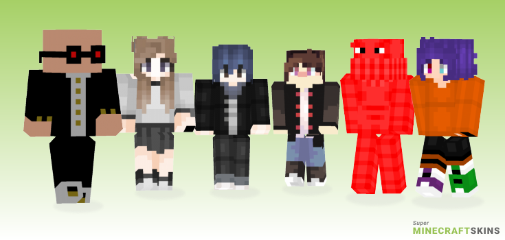 Boring Minecraft Skins - Best Free Minecraft skins for Girls and Boys