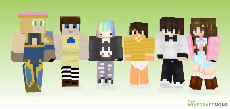 Bow Minecraft Skins - Best Free Minecraft skins for Girls and Boys
