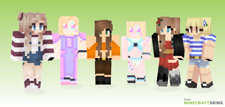Breeze Minecraft Skins - Best Free Minecraft skins for Girls and Boys