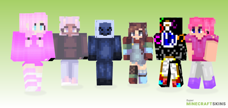 Bubble Minecraft Skins - Best Free Minecraft skins for Girls and Boys