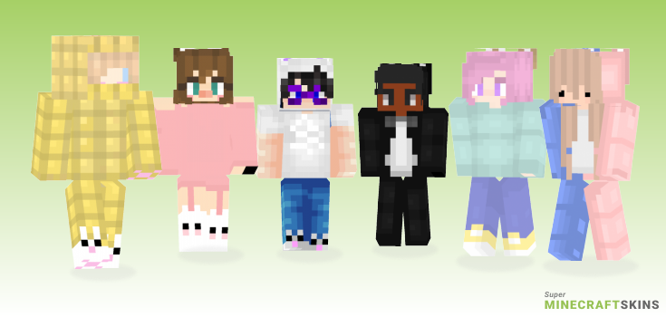 Bunny Minecraft Skins - Best Free Minecraft skins for Girls and Boys