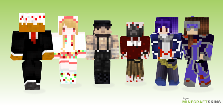 Cake Minecraft Skins - Best Free Minecraft skins for Girls and Boys