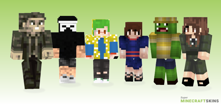Carter Minecraft Skins - Best Free Minecraft skins for Girls and Boys