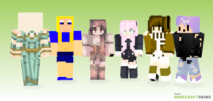 Chic Minecraft Skins - Best Free Minecraft skins for Girls and Boys