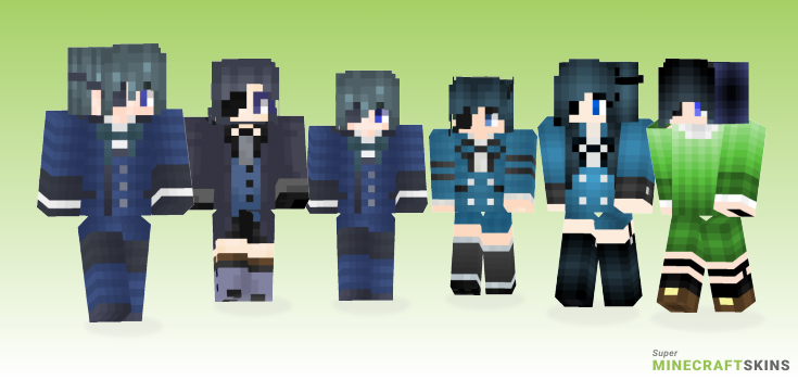 Ciel phantomhive Minecraft Skins - Best Free Minecraft skins for Girls and Boys