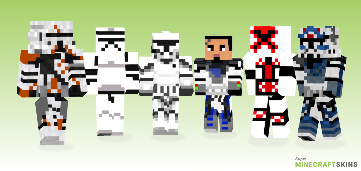 Clone Minecraft Skins - Best Free Minecraft skins for Girls and Boys