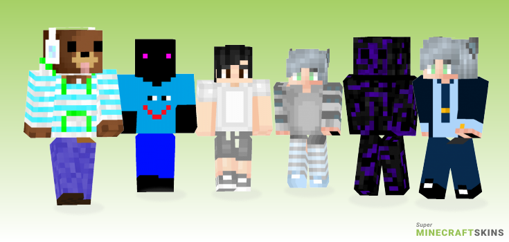 Clos Minecraft Skins - Best Free Minecraft skins for Girls and Boys