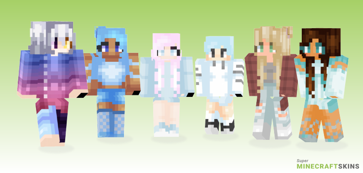 Clouds Minecraft Skins - Best Free Minecraft skins for Girls and Boys