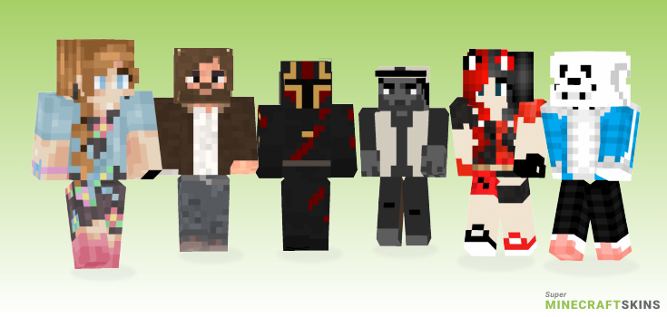 Comic Minecraft Skins - Best Free Minecraft skins for Girls and Boys