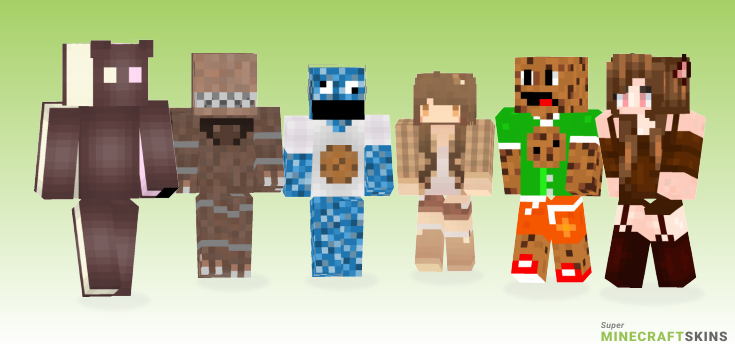 Cookie Minecraft Skins - Best Free Minecraft skins for Girls and Boys