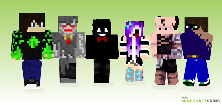 Cursed Minecraft Skins - Best Free Minecraft skins for Girls and Boys