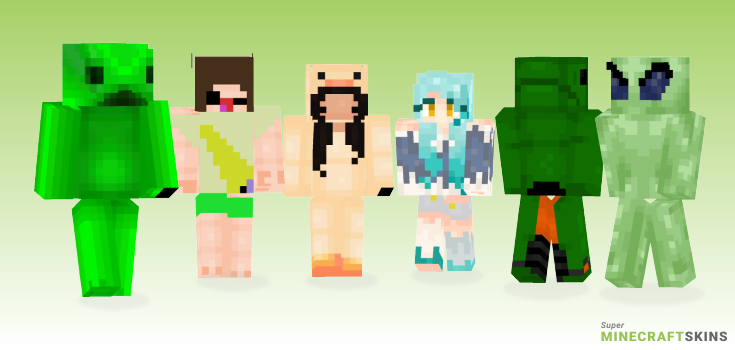 Dat Minecraft Skins - Best Free Minecraft skins for Girls and Boys