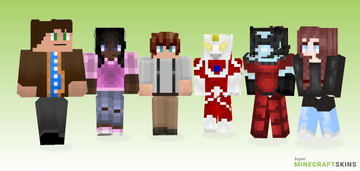 Drew Minecraft Skins - Best Free Minecraft skins for Girls and Boys
