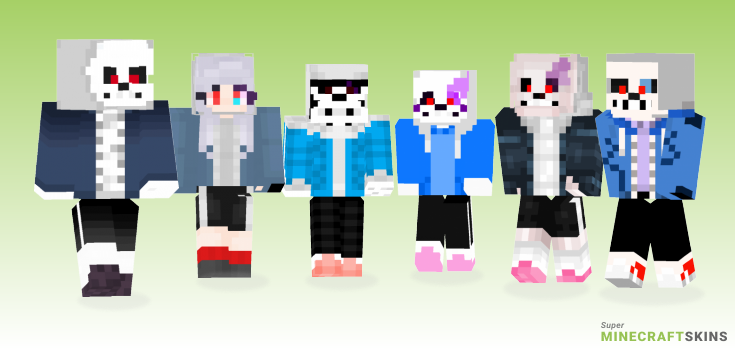 Dusttale Minecraft Skins - Best Free Minecraft skins for Girls and Boys