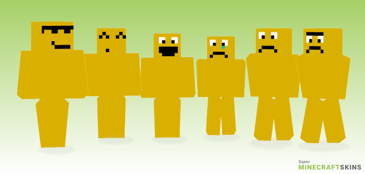 Emoticon Minecraft Skins - Best Free Minecraft skins for Girls and Boys