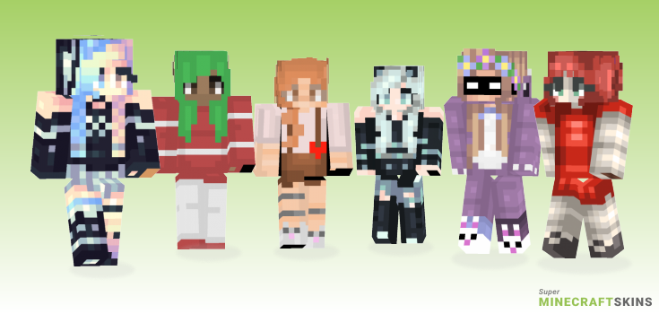 Enough Minecraft Skins - Best Free Minecraft skins for Girls and Boys