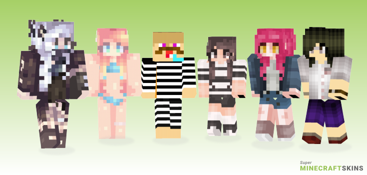 Escape Minecraft Skins - Best Free Minecraft skins for Girls and Boys