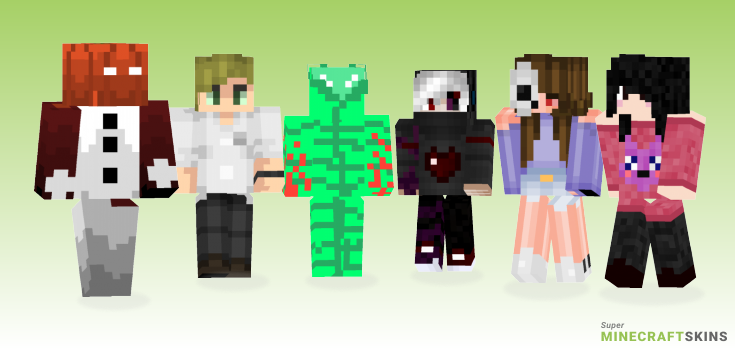 Evil Minecraft Skins - Best Free Minecraft skins for Girls and Boys