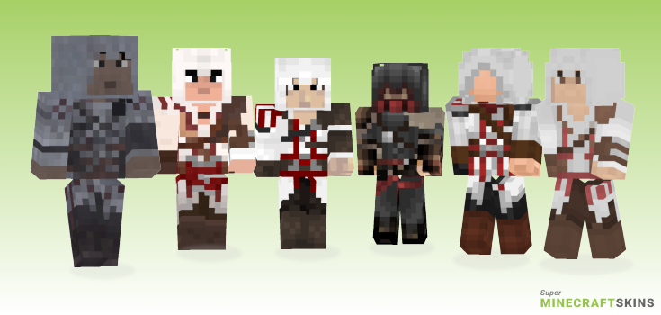 Ezio auditore Minecraft Skins - Best Free Minecraft skins for Girls and Boys