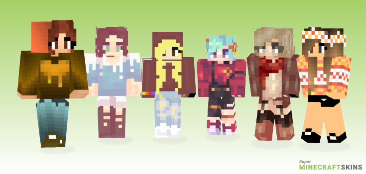 Fall Minecraft Skins - Best Free Minecraft skins for Girls and Boys