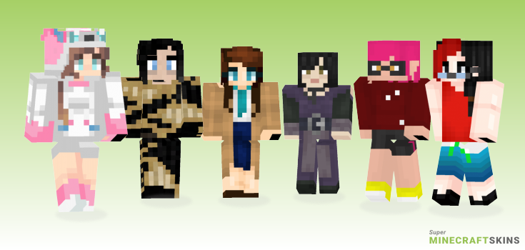 Female Minecraft Skins - Best Free Minecraft skins for Girls and Boys