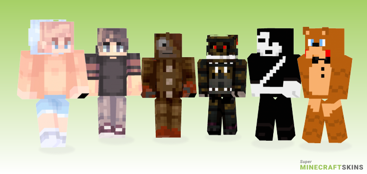 Five Minecraft Skins - Best Free Minecraft skins for Girls and Boys