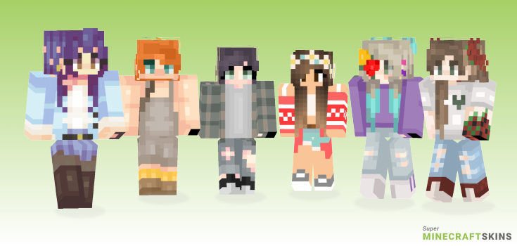 Flower Minecraft Skins - Best Free Minecraft skins for Girls and Boys