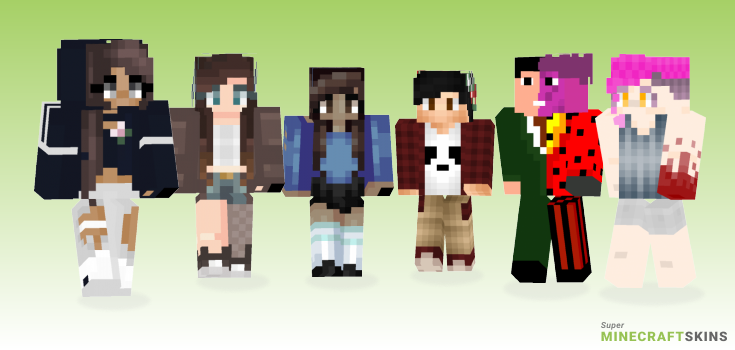 Forever Minecraft Skins - Best Free Minecraft skins for Girls and Boys