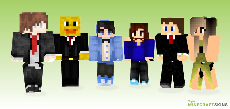 Formal Minecraft Skins - Best Free Minecraft skins for Girls and Boys