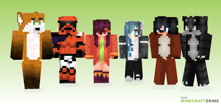 Fox Minecraft Skins - Best Free Minecraft skins for Girls and Boys