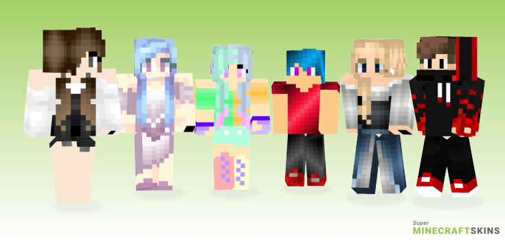 Free Minecraft Skins - Best Free Minecraft skins for Girls and Boys