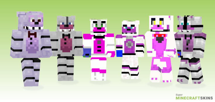 Funtime Minecraft Skins - Best Free Minecraft skins for Girls and Boys
